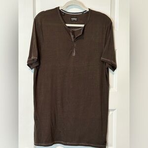 Buffalo Men’s Brown Henley T-Shirt
